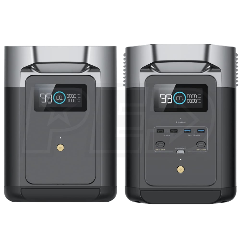 EcoFlow DELTA Portable Power Stations x 2 USA