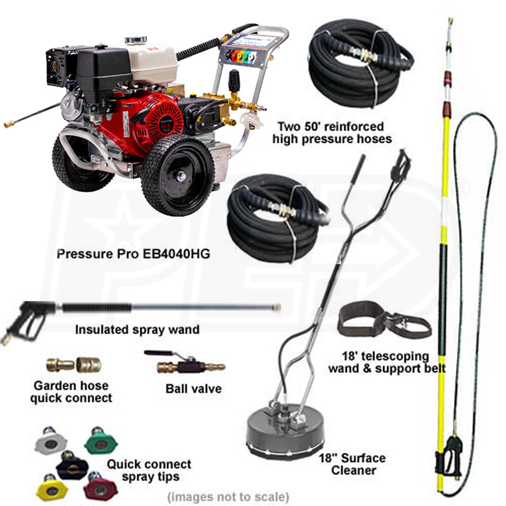 PressurePro 4000PSI Deluxe Start Your Own Pressure Washing Business