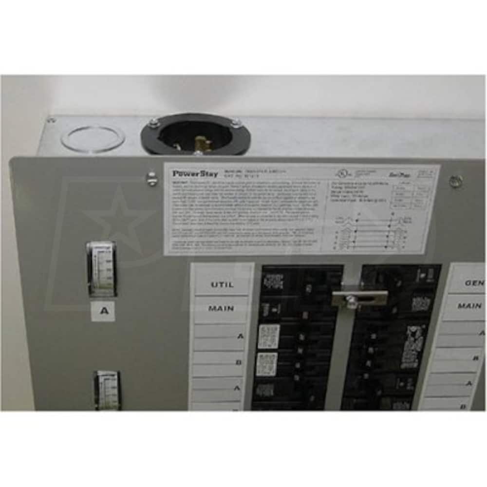 Gen-Tran 30-Amp (120/240V 10-Circuit) Indoor Manual Transfer Switch