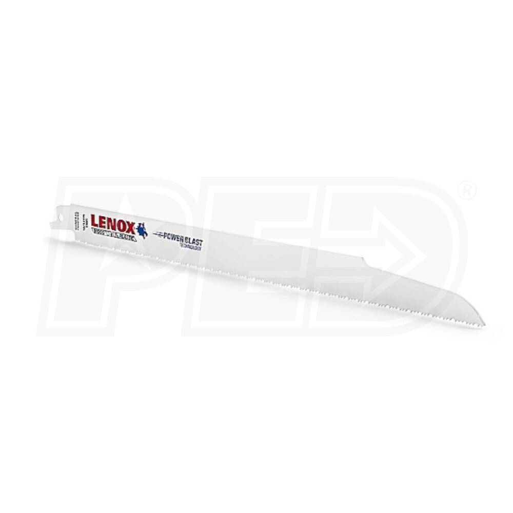 12-inch LENOX Tools Bi-Metal Reciprocating Saw Blade 10/14 TPI Pack of 5