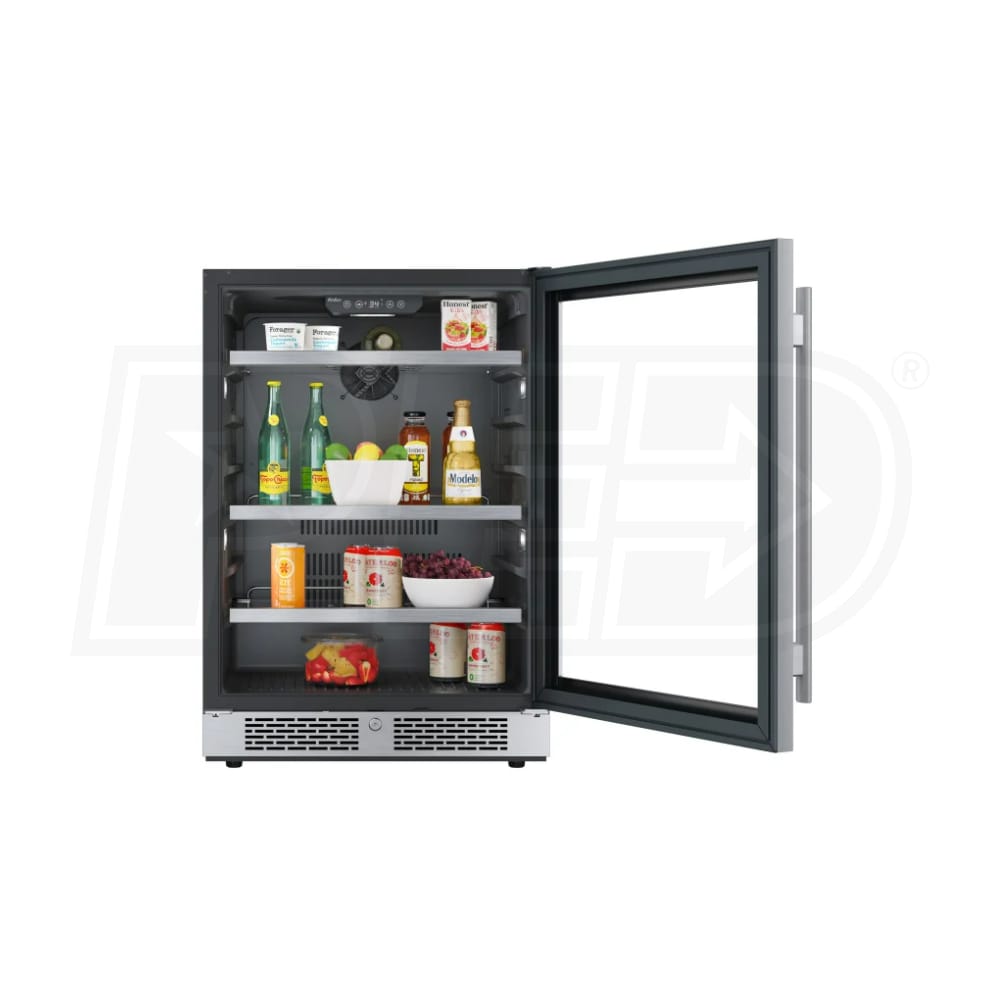 Avallon 24" BuiltIn or Free Standing Beverage Cooler Right Swing
