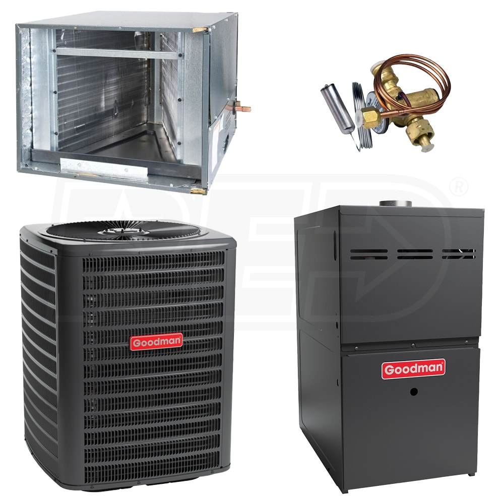 Goodman 3.0 Ton Cooling 120k BTU/Hr Heating Air Conditioner