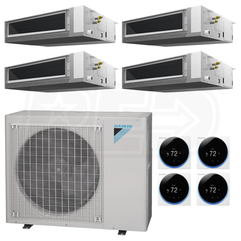Daikin 5MXS48WVJU9 4-FDMQ12WVJU9 4-BRC1H71W