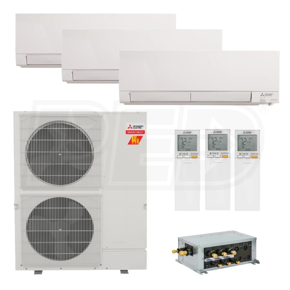 Mitsubishi MXZ-SM36NAMHZ2 2-MSZ-FS09NA MSZ-FS12NA