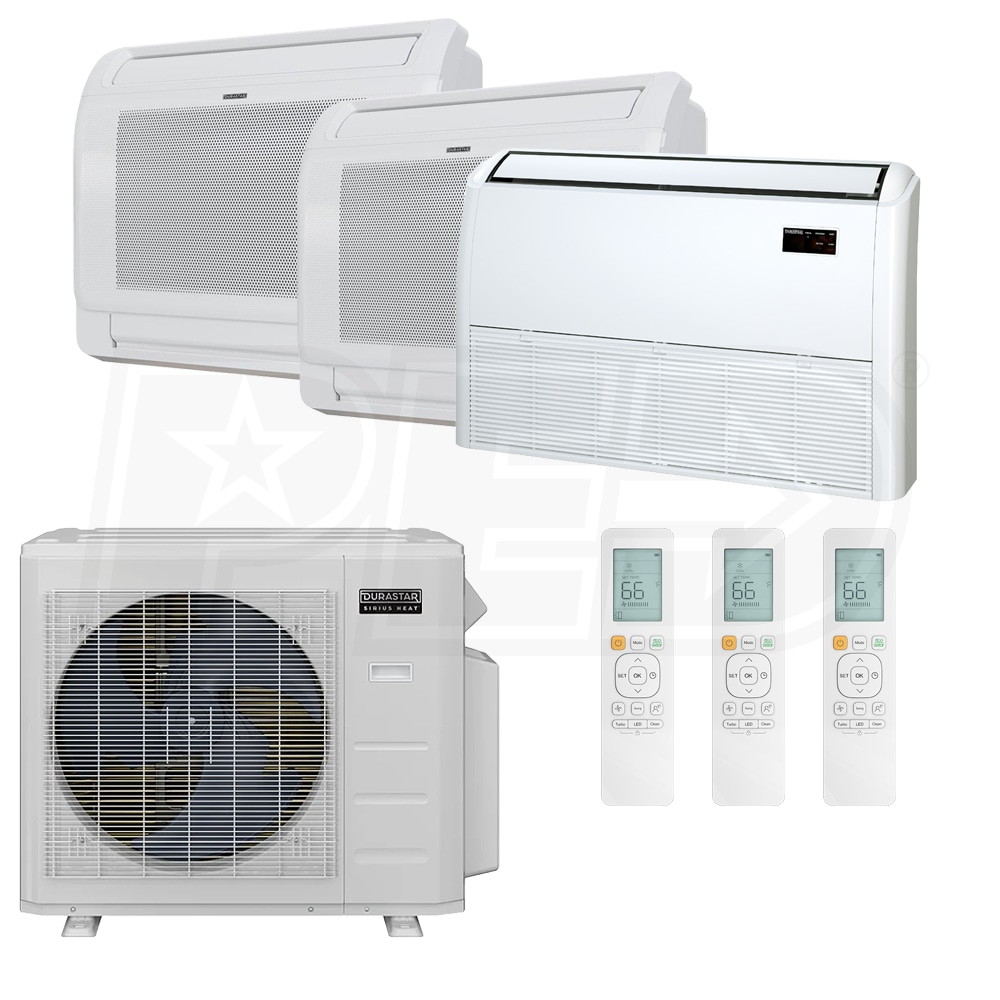 Durastar DRA4H28M2A 2-DRAS09F2A 1-DRAF18F2A