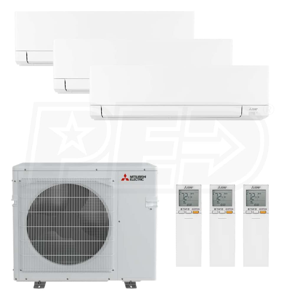 Mitsubishi MXZ-3D24NL 2-MSZ-GX06NL MSZ-GX15NL