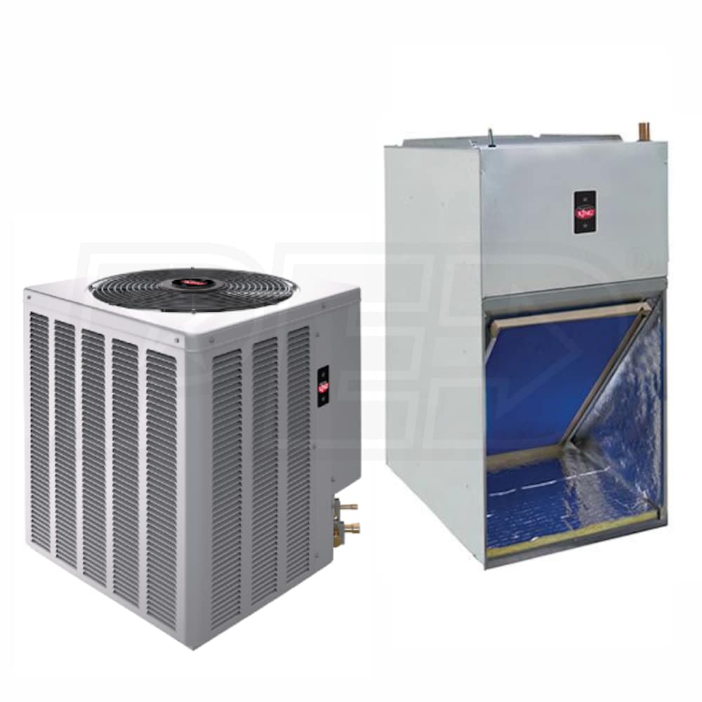 WeatherKing By Rheem - 2.5 Ton Cooling - Air Conditioner + Front Return ...