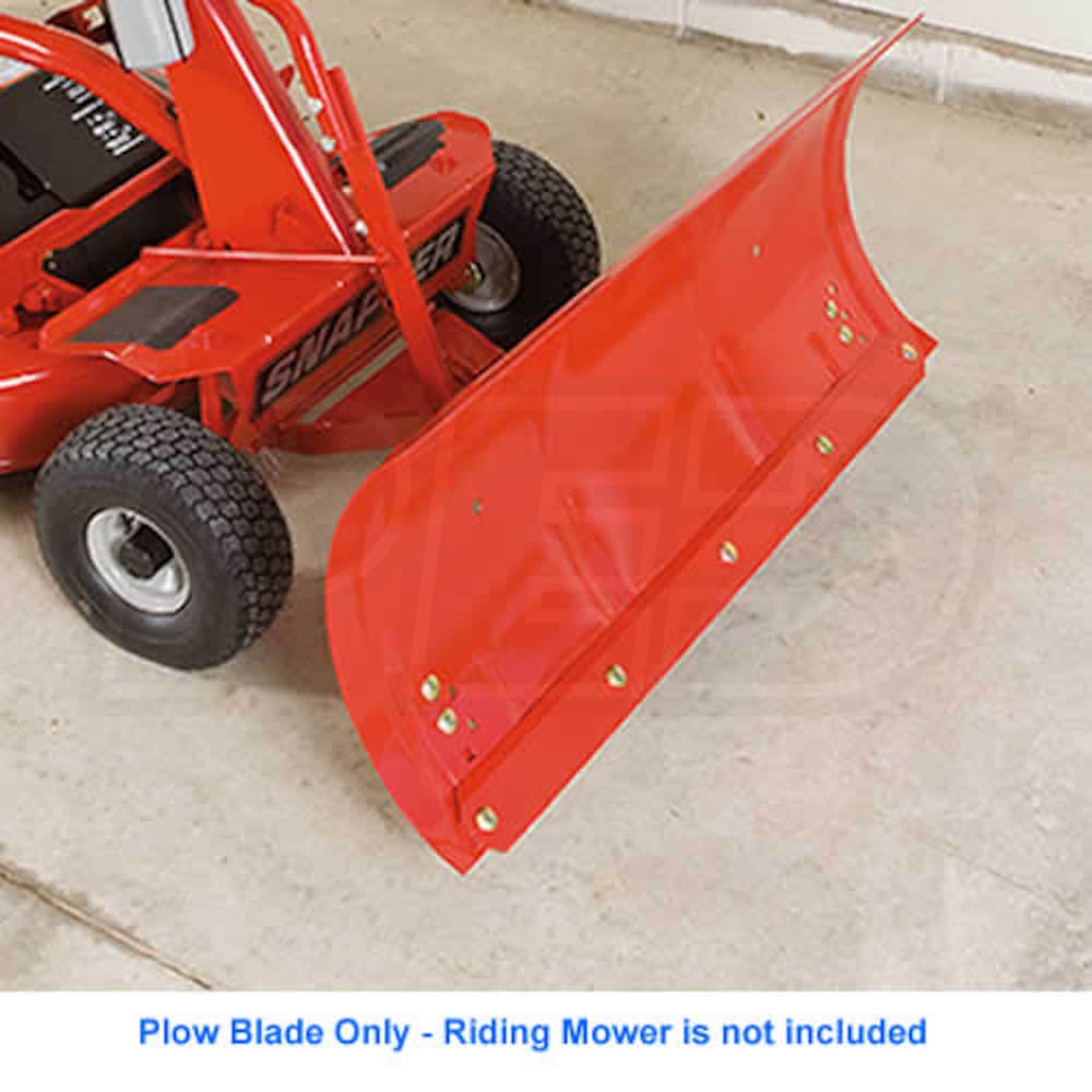 Snapper rear engine top rider snow plow