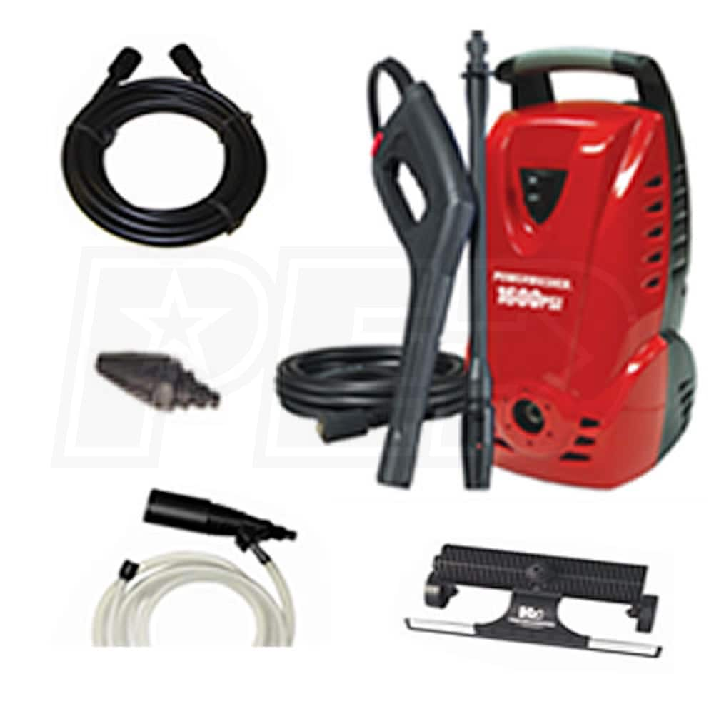 Black & Decker BEPW1600 1600 Max PSI 1.2 GPM Corded Cold Water Pressure Washer