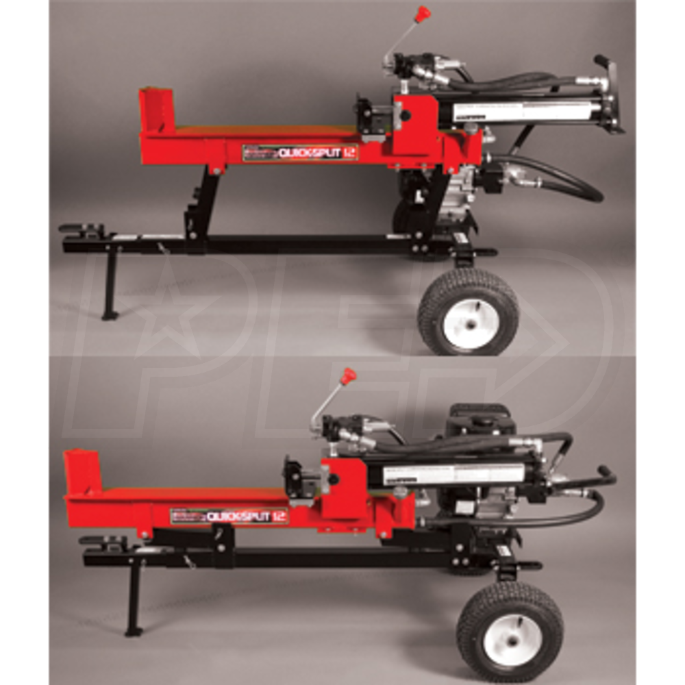 Earthquake 12Ton QuickSplit Horizontal Gas Log Splitter w/ Briggs