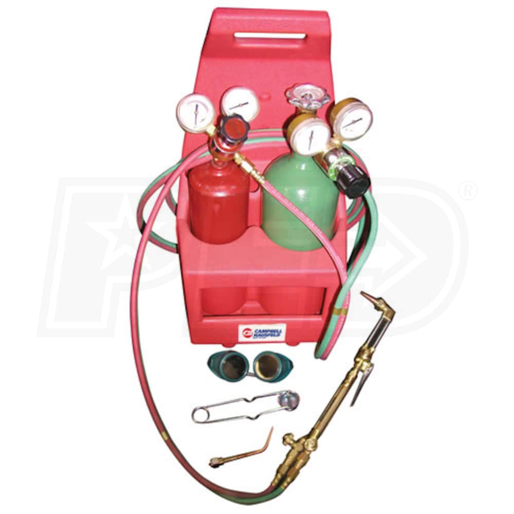 Campbell Hausfeld Oxy-Acetylene Torch Kit With Tote | Campbell