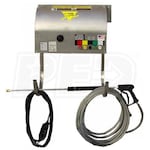 BE Professional 2000 PSI (Electric - Cold Water) Wall Mount Pressure Washer  w/ Auto Stop-Start