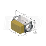 Electro Industries 700 CFM 10000 Watts Electric Plenum Heater 240 Volt