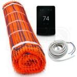 SunTouch - TapeMat Kit w/ SunStat ConnectPlus - 20 Sq Ft - Radiant Floor Heating Mat Kit - 120V