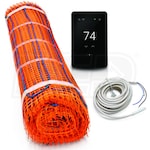 SunTouch - TapeMat Kit w/ SunStat ConnectPlus - 35 Sq Ft - Radiant Floor Heating Mat Kit - 120V