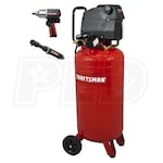 Craftsman 1.5-HP 26-Gallon Portable Air Compressor w/ Impact Wrench & Ratchet