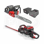 Snapper XD SXDWB Commercial 82-Volt Wood Combo Kit- Chainsaw, Hedge Trimmer, 2AH Battery & Charger