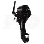 Mercury Command Thrust 9.9 HP (25") Shaft Powered Outboard Motor w/ Electric Start