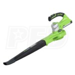Greenworks 24-Volt Enhanced Cordless Lithium-Ion Leaf Blower