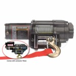 Warrior C2500-A 12-Volt 2,500LB Electric Portable Utility Winch