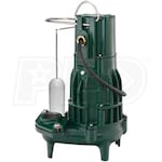 Zoeller M292 - 1/2 HP High Head Waste-Mate Cast Iron Sewage Pump (2