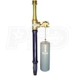 Burcam Pumps Sump Buddy Water Driven Backup Sump Pump Brass Valve & Pump (950 GPH @ 10')