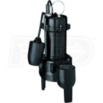 Simer 3263 - 1/2 HP Cast Iron Sewage Pump (2