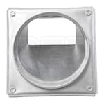 Goodman Square to Round Transition - Chimney Adapter