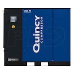 Quincy QGS 40-HP Tankless Rotary Screw Air Compressor w/ Dryer (230/460V 3-Phase)