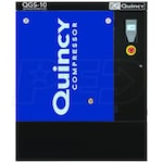 Quincy QGS 10-HP Tankless Rotary Screw Air Compressor (208/230/460V 3-Phase)