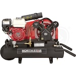 NorthStar 4.8-HP 8-Gallon Gas Wheelbarrow Air Compressor w/ Honda Engine