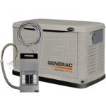 Generac Guardian&trade; 11kW Standby Generator System (50A 12-Circuit Automatic Switch)