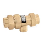 Caleffi Dual Check Continuous Pressure Backflow Preventer with Atmospheric Vent, 1/2