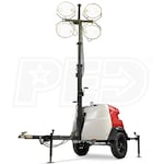 Generac MLT6SM - 6kW Towable Diesel Vertical Mast Light Tower w/ Mitsubishi Engine & Electric Winch