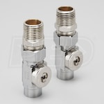 Runtal Radiator Valve Set - 1/2