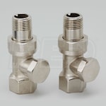Runtal Radiator Valve Set - 1/2