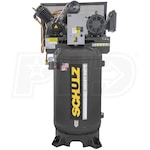 Schulz V-Series 7.5-HP 80-Gallon Two-Stage Air Compressor (230V 1-Phase)