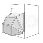 Modine 30 Degrees - Downward Air Deflector