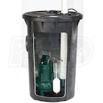 Zoeller 912-0007 - 4/10 HP Cast Iron Preassembled Sewage Pump System (2