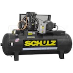 Schulz L-Series 10120HL40X-3 10-HP 120-Gallon Two-Stage Air Compressor (208V 3-Phase)
