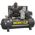 Schulz V-Series 20120HWV80X-3  20-HP 120-Gallon Two-Stage Air Compressor (460V 3-Phase)