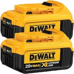 DeWalt 20-Volt MAX* 4Ah Premium XR Lithium Ion Battery (2-Pack)