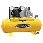 EMAX 5-HP 80-Gallon Dual-Voltage Single-Stage Air Compressor (208/230V 1-Phase)