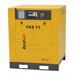 First Air FAS11 15-HP Tankless Rotary Screw Air Compressor (208/230/460V 3-Phase 150PSI)