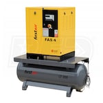 First Air FAS4T 5-HP 53-Gallon Rotary Screw Air Compressor (208V 3-Phase 150PSI)