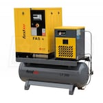 First Air FAS6U 7.5-HP 53-Gallon Rotary Screw Air Compressor w/ Dryer (230V 1-Phase 150PSI)