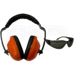 Forester Orange Ear Muffs (21 dB) & Safety Glasses