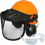 Forester Complete Woodsmen Helmet System (Orange)