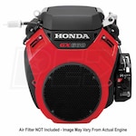 Honda GX660&trade; 688cc V-Twin OHV Electric Start Horizontal Engine, 17A Charg, Oil Alert, Control Bx, 1-1/8