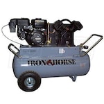 Iron Horse 6-HP 25-Gallon Gas (Belt-Drive) Cast-Iron Air Compressor